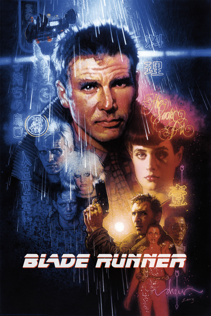 Illustration for article titled You Can Now Own Drew Struzan's Blade Runner Poster That Was Nearly 40 Years in the Making